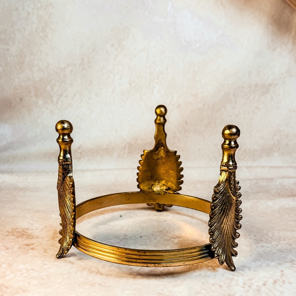 Brass Tripod Stand Display Holder - Picture 5 of 7